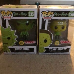 Toxic rick and morty ooo characters